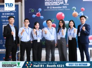 SINCERE THANKS FROM TLD VIETNAM FOR THE SUCCESSFUL PLASTIC & RUBBER INDONESIA 2024