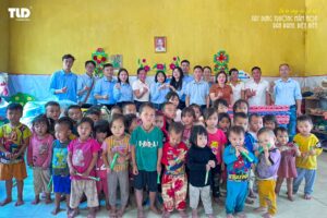 TLD VIETNAM SHARES SOCIAL RESPONSIBILITY THROUGH BUILDING DAN DANH KINDERGARTEN IN THE HIGHLANDS OF DIEN BIEN