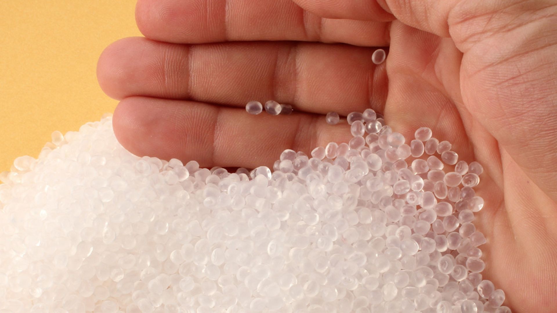 LDPE resin - a thermoplastic material synthesized through the polymerization of ethylene monomers
