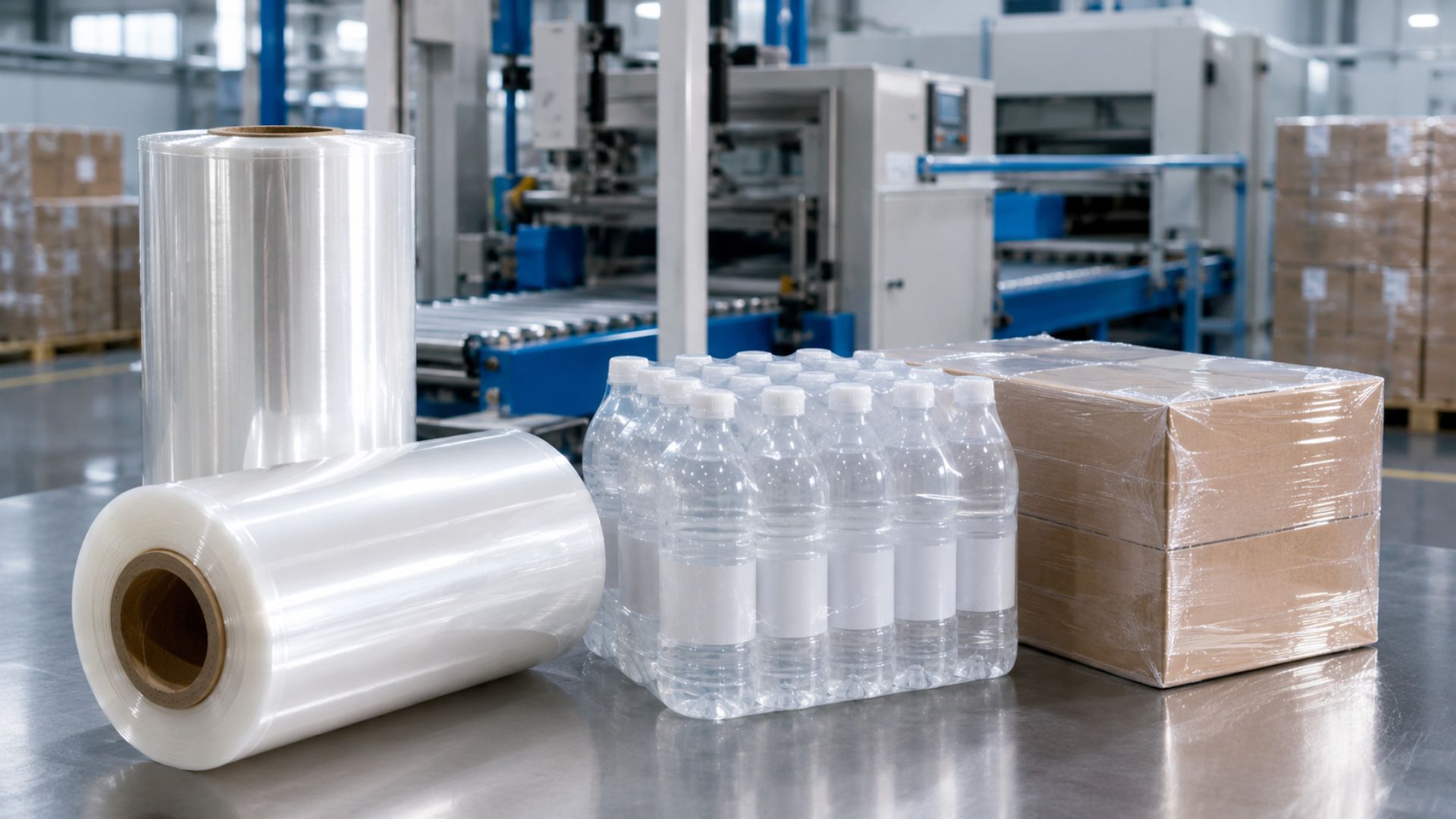 PE shrink film provides flexible, durable, and cost-effective packaging solutions