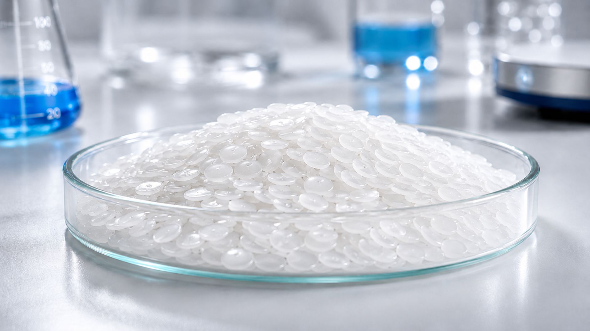 PE wax is a solid, wax-like polymer derived from ethylene