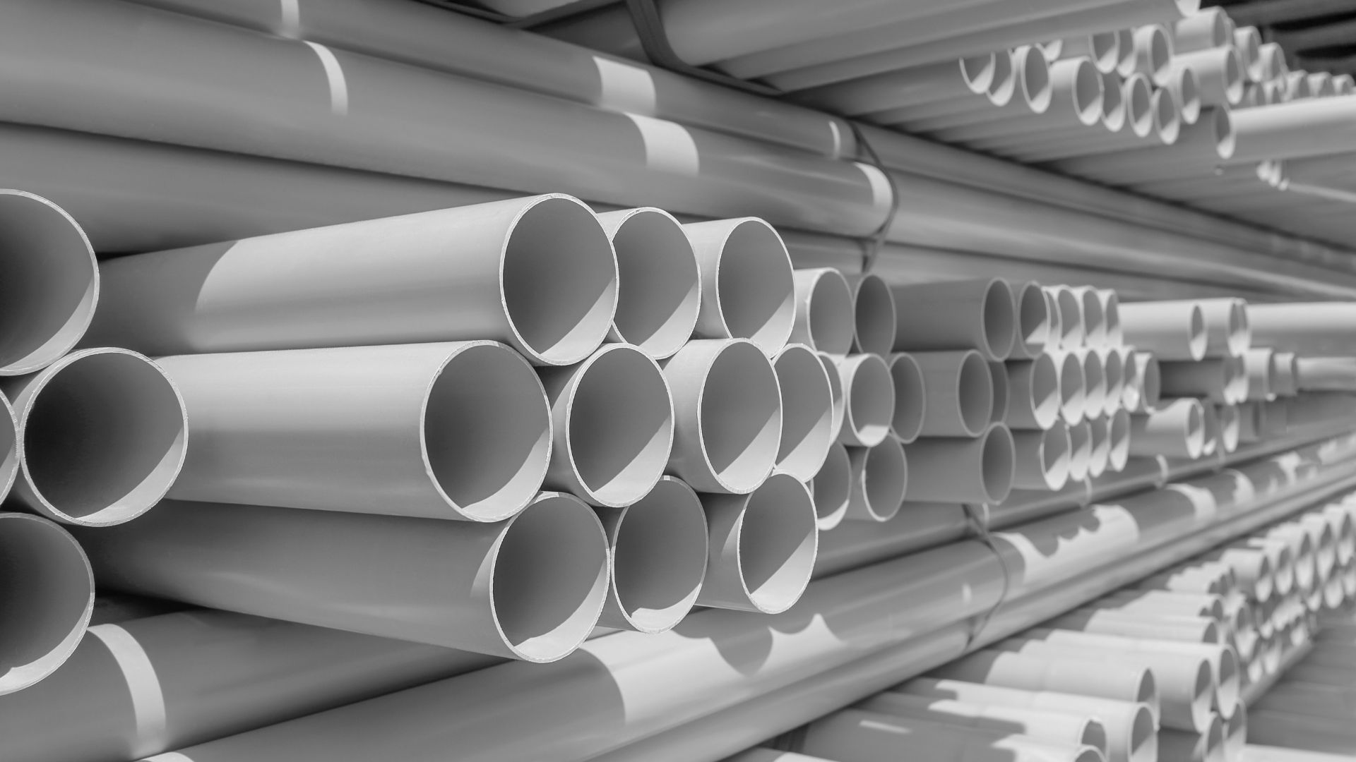 High-quality PVC pipes with excellent color stability and anti-yellowing performance