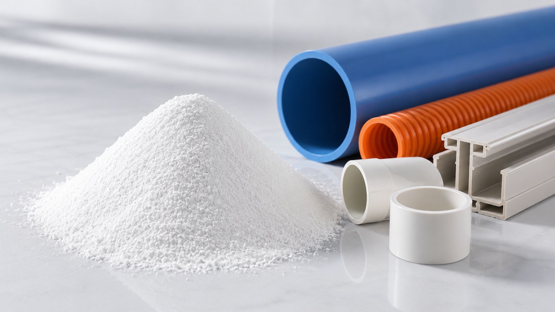 CPE and ACR in PVC rigid formulations