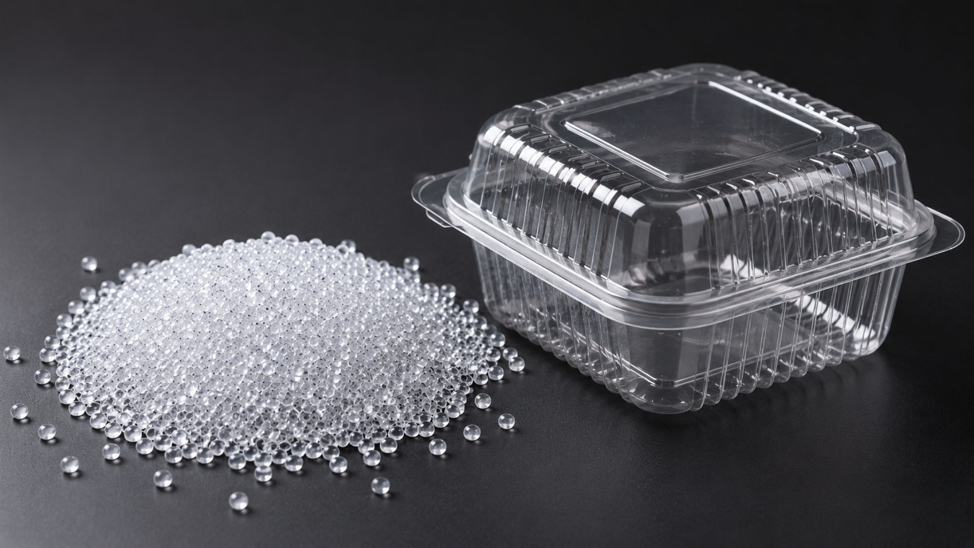 PS is widely used in packaging application