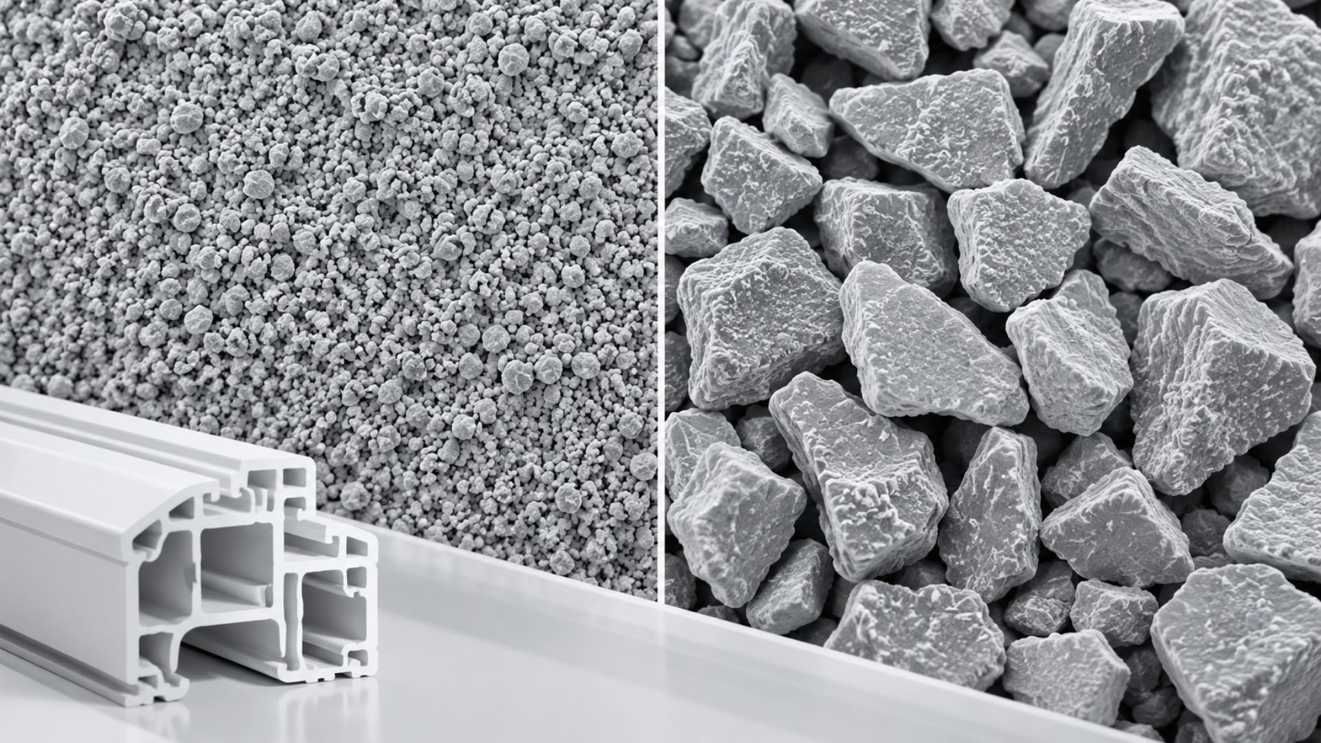 GCC particle characteristics directly influence processing and profile performance