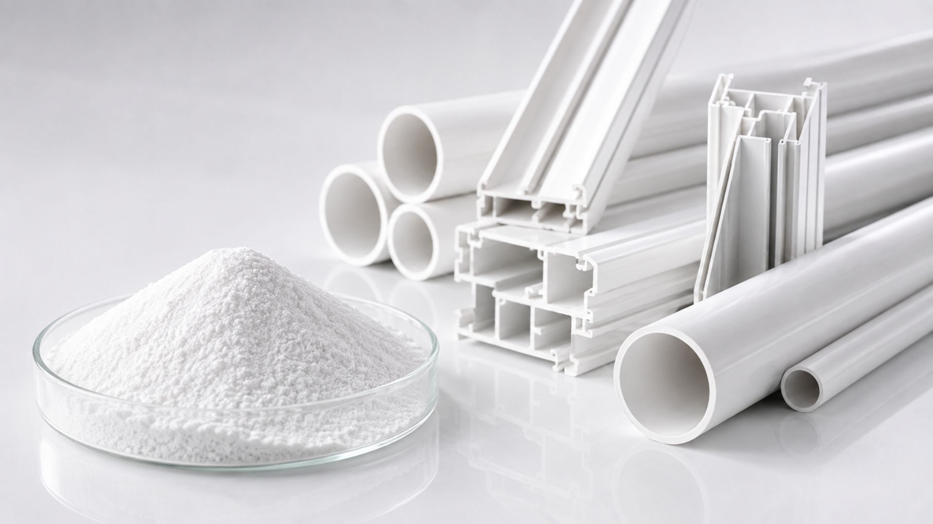 CPE improves the impact resistance and toughness of rigid PVC