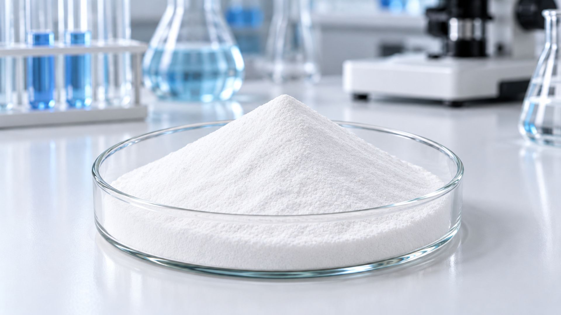 Suspension PVC resin in powder form, ready for formulation into rigid or flexible compounds
